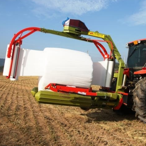  Filme extensível de silagem agrícola de 750 mm x 25 micorn para envoltório de fardos